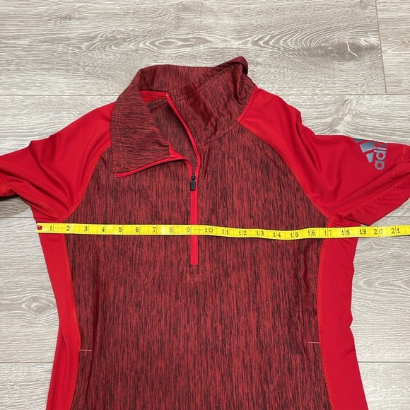 Adidas Climalite Performer Baseline Quarter Zip Performance Pullover Top S - Picture 8 of 16